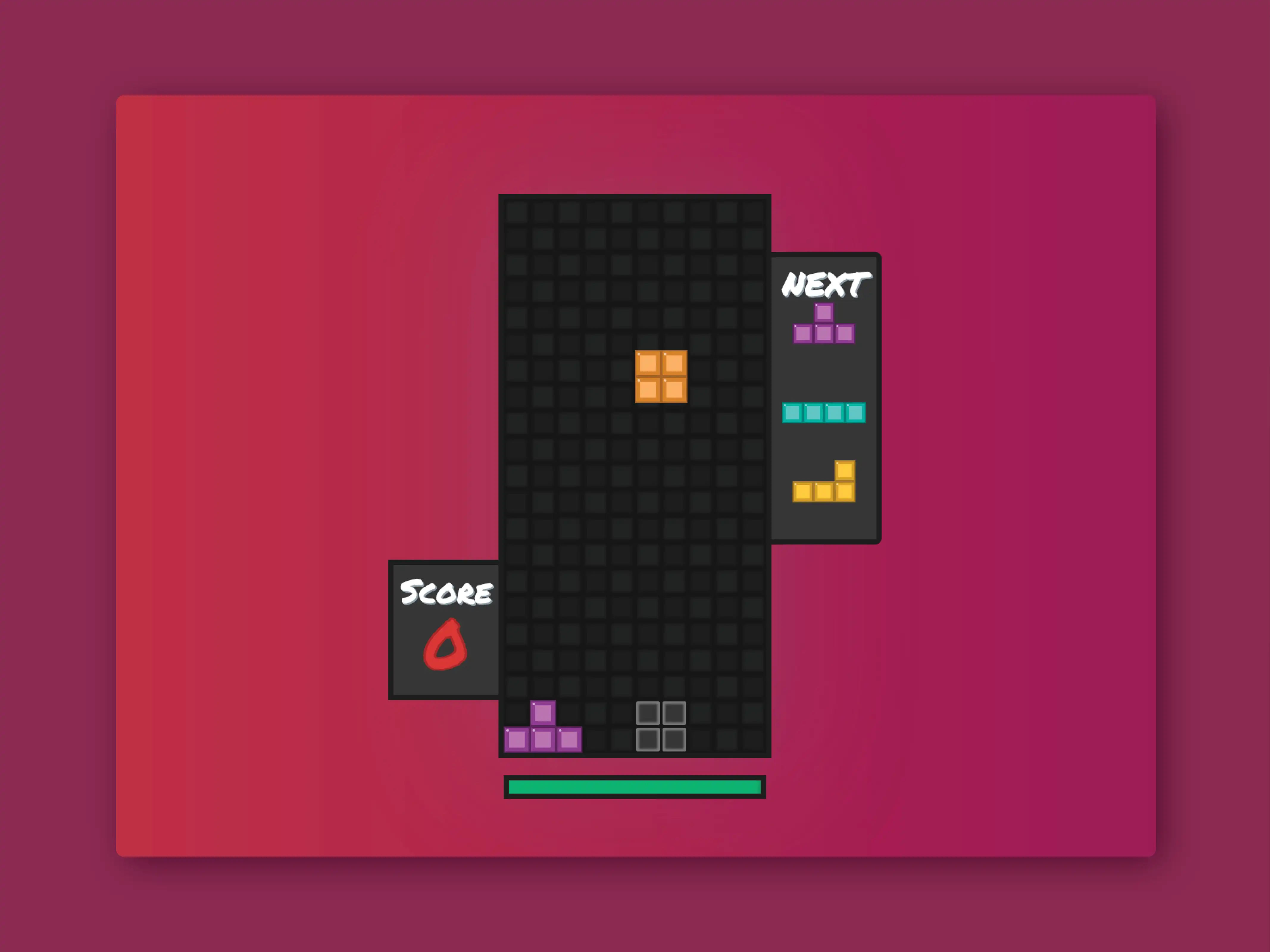 game in progress