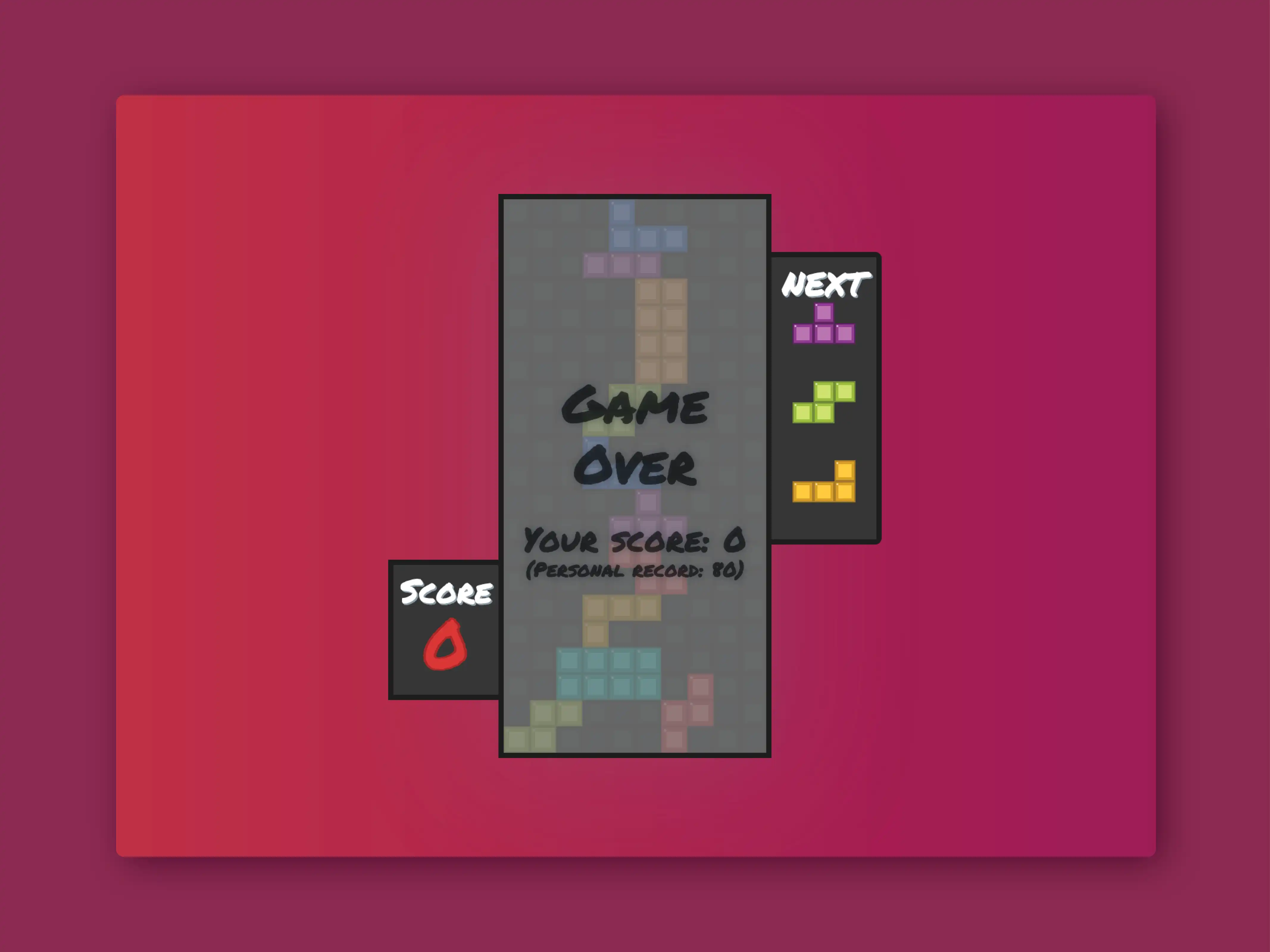 game over