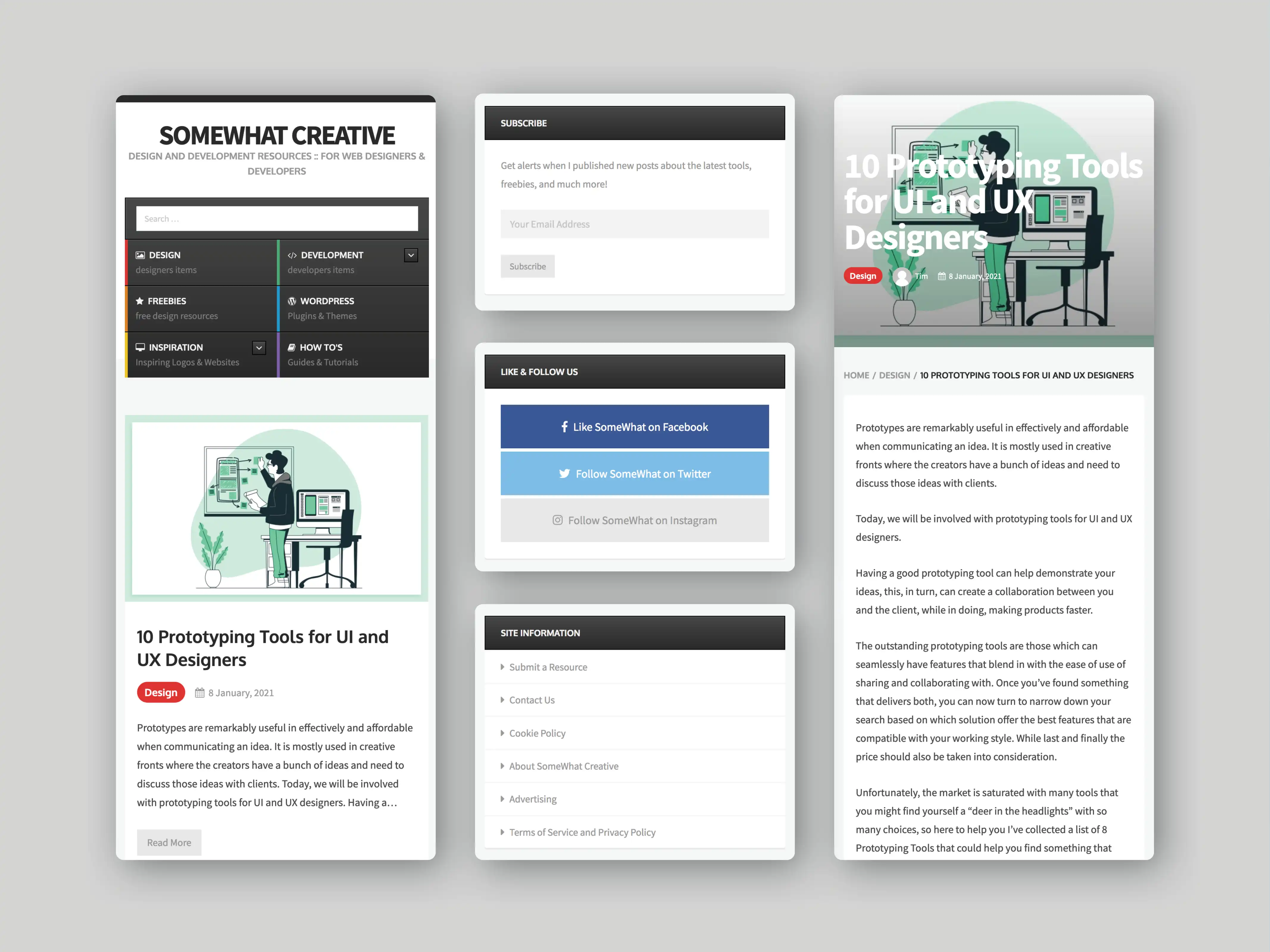 SomeWhatCreative responsive views